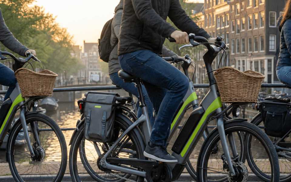 Amsterdam Canal Commuters